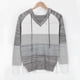 thumbnail image 4 of Pntutb Mujer Casual Navidad Impreso Jersey Cuello Redondo Manga Larga Botones Blusa tops Pntutb Pntutb-3414, 4 of 5