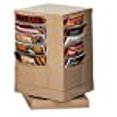 thumbnail image 3 of Durham 409-75 Steel 20 Contour Pocket Rotary Literature Rack, Tan, 3 of 3
