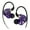 Purple, variant on ruhuadgb Computer Gaming Headset 3.5mm Jack In-ear Wired Headphone with Mic Bass Stereo HiFi Earphone for iOS for Android