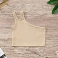 thumbnail image 4 of Birdeem Solid Color Children Fashionable Girl Sleeveless Top Summer Children Camisole, 4 of 12