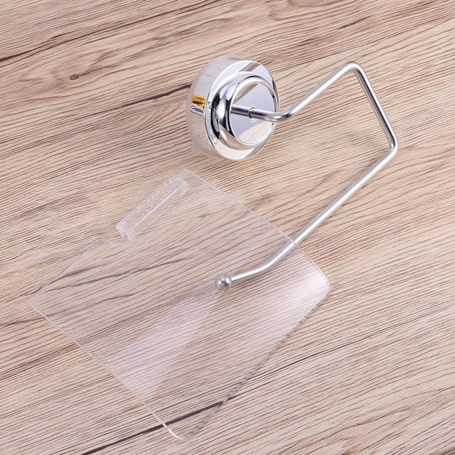 IDEANATEGRATE 1Ud Colgador De Toallas Y Papel De Acero Inoxidable Resistente Y Antifugas Plata