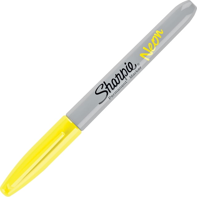 Rotulador permanente SHARPIE Neon Fine Point Amarillo