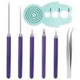 thumbnail image 1 of Quilling Tools Set,5Pcs Paper Flower Tools,Quilling Slotted Tools for Rolling Paper Flowers Crafts DIY Beginners, 1 of 6