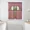 Brick Rust, variant on Gorgeous Home Linen 3pc Set Short Kitchen Window Curtain Voile Sheer Rod Pocket 2 Tier panels and Matching Swag Valance Orange Color