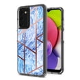 thumbnail image 2 of For Apple iPhone 14 Plus (6.7") Stylish Hybrid Fashion Marble Trendy Design Hard Back PC Shockproof TPU Protective Phone Case Cover by Xpression - Marble Blue, 2 of 7