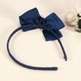 thumbnail image 7 of Unique Bargains Bow Hairbands Bowknot Headband Non-slip Fashion Dark Blue 0.35 Inch Wide Headband for Girl Women, 7 of 7