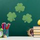 thumbnail image 3 of 40pcs Paper Shamrock Cutouts for St. Patrick's Day Decorations Classroom Bulletin Board Decor for DIY Craft Projects Shamrock Cutouts for Wall, 3 of 4