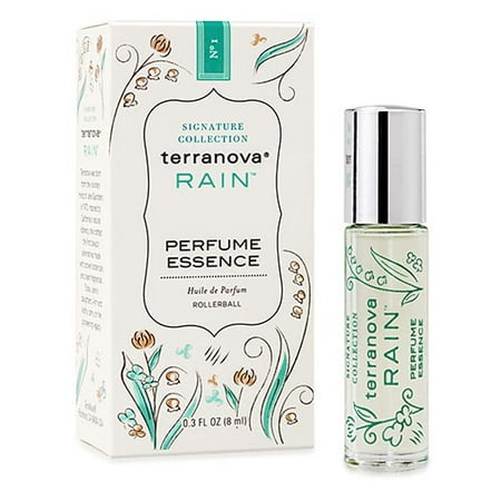 - Terranova Rain Perfume Essence Rollette Bottle - 0.33 Fl Oz