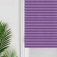 thumbnail image 5 of Waterproof Shades Window Cordless Pleated Curtain Free Punching Tie Up, 5 of 12