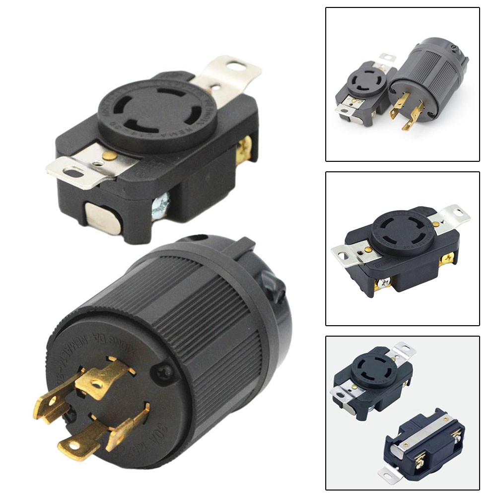 Nema L14-30 Male Plug & Female Receptacle 30A 125/250V L14-30P L14-30R B2999