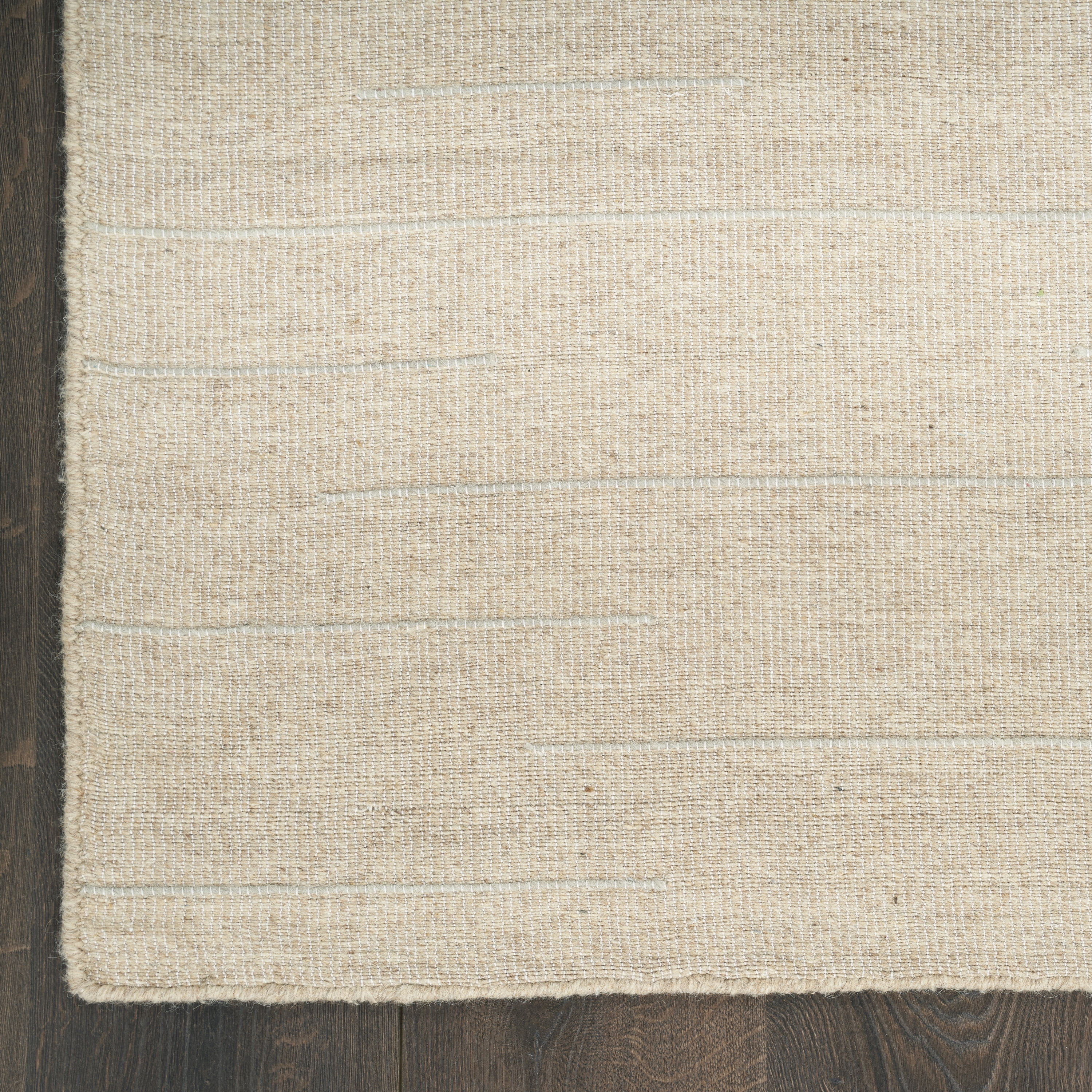 Nourison Interweave Abstract Beige 10' x 14' Area Rug, (10x14)