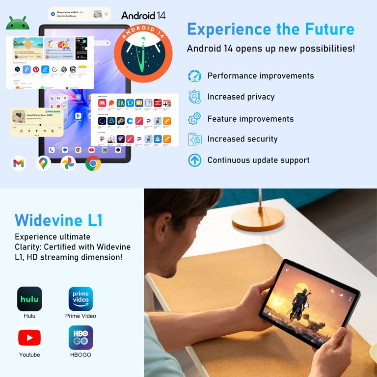 Blackview Tab 30 WiFi 10 inch Android 13 Tablet, 6GB RAM, 64GB ROM