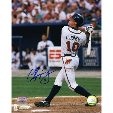 MLB - Chipper Jones Atlanta Braves - Batting2 - 8x10 Autographed Photograph