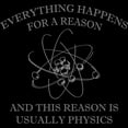 thumbnail image 3 of CafePress - Everything Happens For A Reason Women's Dark Pajam - Women's Short Sleeve Print T-Shirt and Pants Dark Cotton Pajama Set, 3 of 7