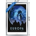 thumbnail image 3 of NASA - Europa Travel Poster Wall Poster, 22.375" x 34" Framed, 3 of 6