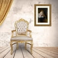 thumbnail image 3 of Julius Leblanc Stewart 19x24 Gold Ornate Framed and Double Matted Museum Art Print Titled - Before the Fire (1912), 3 of 4