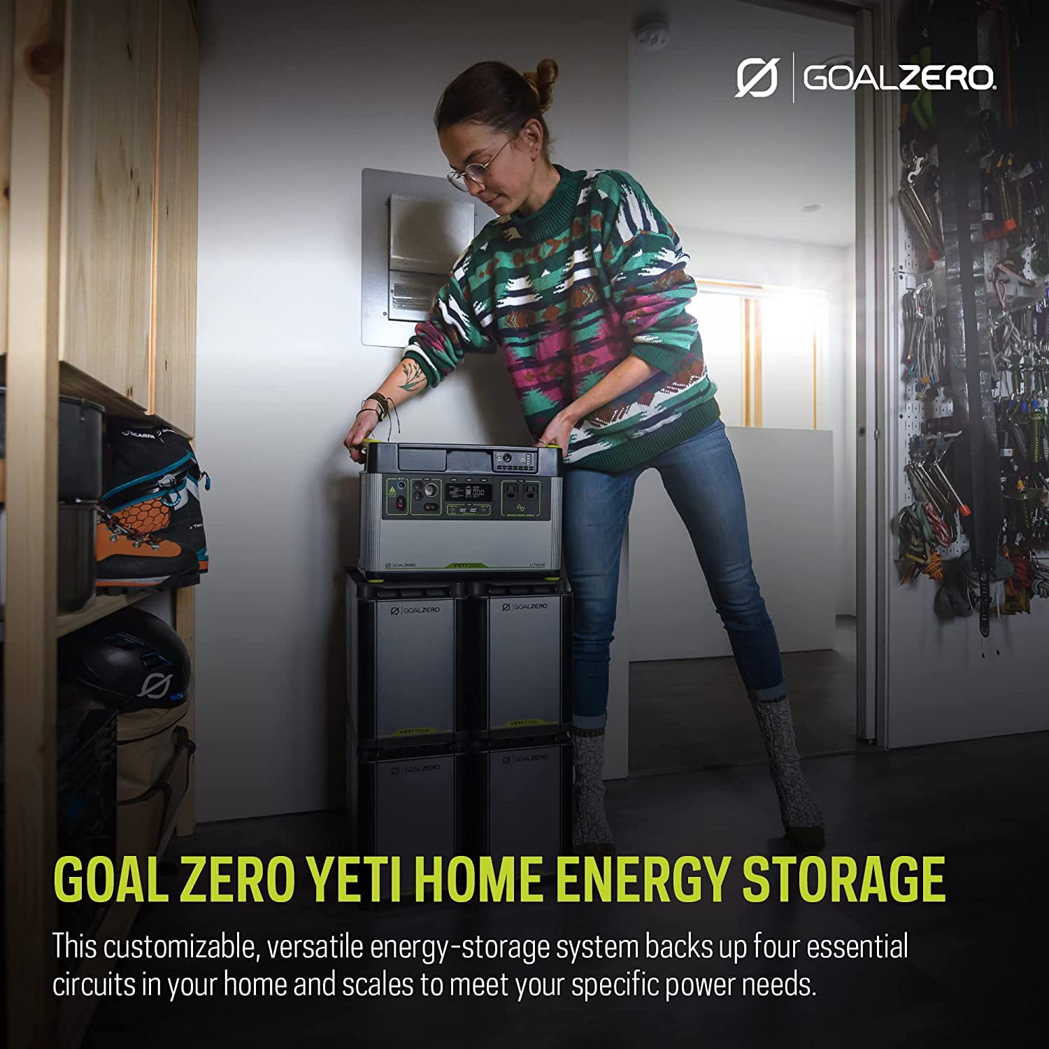 Goal Zero Yeti 4800Wh Tank Expansion Kit for Portable Solar Power