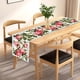thumbnail image 4 of Manteles, mantel de picnic, mantel de San Valentín, bandera de mesa con rosas, para festivales, fiestas, cocinas, salas de estar, decoración, mantel., 4 of 6