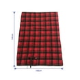 thumbnail image 4 of New AutoDrive 12-Volt Heated Travel Blanket, Red/Black Plaid. Assembled Product Dimensions 57 x 39, 2lbs, 4 of 8