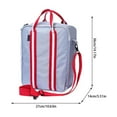 thumbnail image 2 of Travel Duffel Bags Portable Handbag With Trolley Sleeve Tote Organizer Bag For Business And Leisure Travel Duffle Bag, 2 of 5