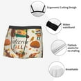 thumbnail image 6 of Haiem Autumn In The Forest Welcome Fall Men's Boxer Briefs, Every Day Comfort Stretch Cotton Moisture-Wicking Underwear-X-Large, 6 of 9