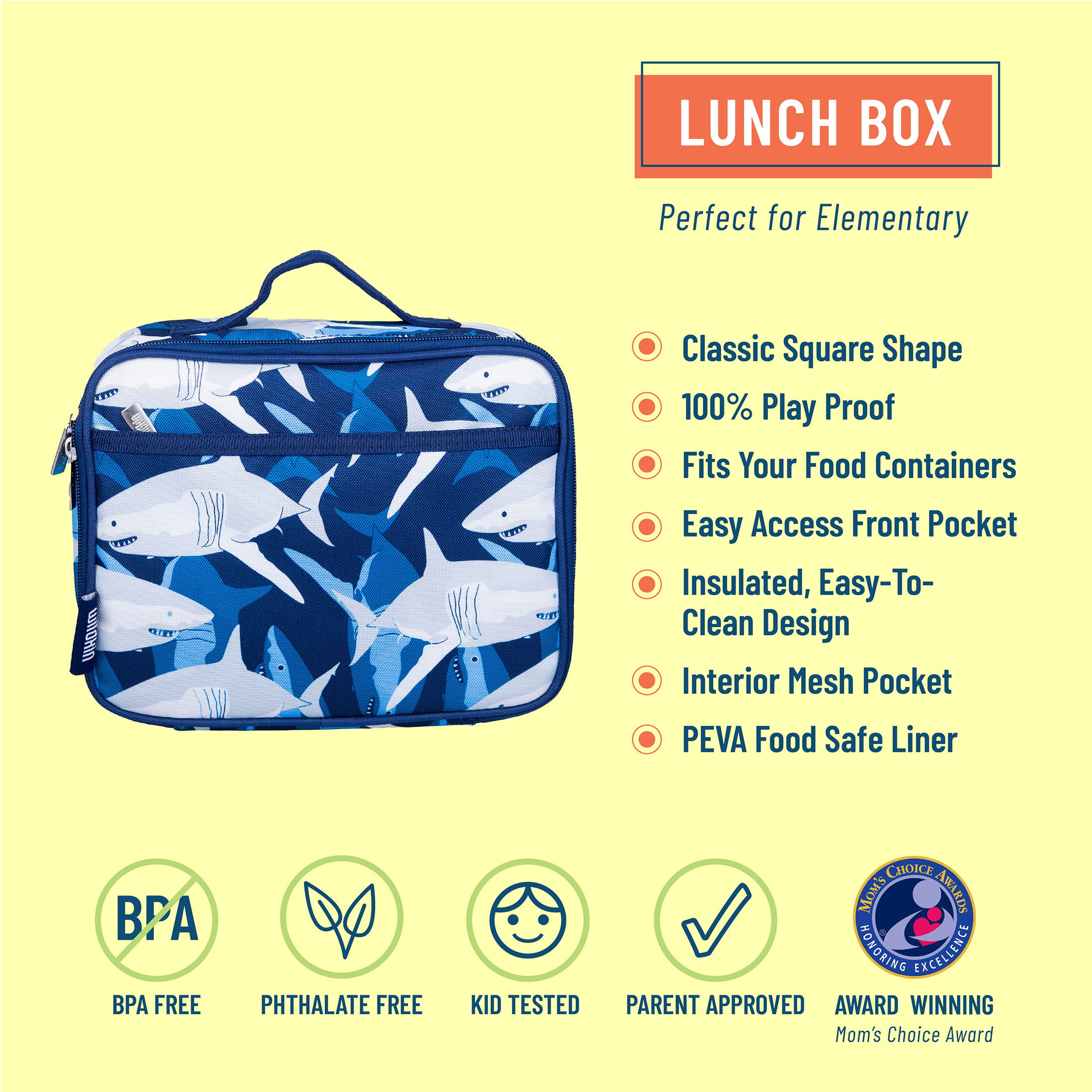 Blue Kids Lunch Box for boys,Shark lunch bag for boy toddler lunch bags for  school Insulated Reusabl…See more Blue Kids Lunch Box for boys,Shark lunch