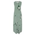 thumbnail image 6 of Kiplyki Women's Spring Summer Dresses New Arrivals V-Neck Button Solid Short Sleeve Dress, 6 of 7