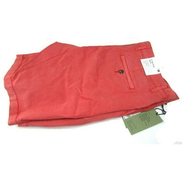 Goodfellow & Co Men’s 9″ Linden Flat Front Chino Shorts Guava Berry 38