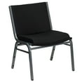 thumbnail image 2 of BizChair Big & Tall 1000 lb. Rated Black Fabric Stack Chair, 2 of 12