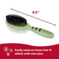 thumbnail image 3 of Safari Dog Pin and Bristle Combo Brush, Medium, 3 of 6