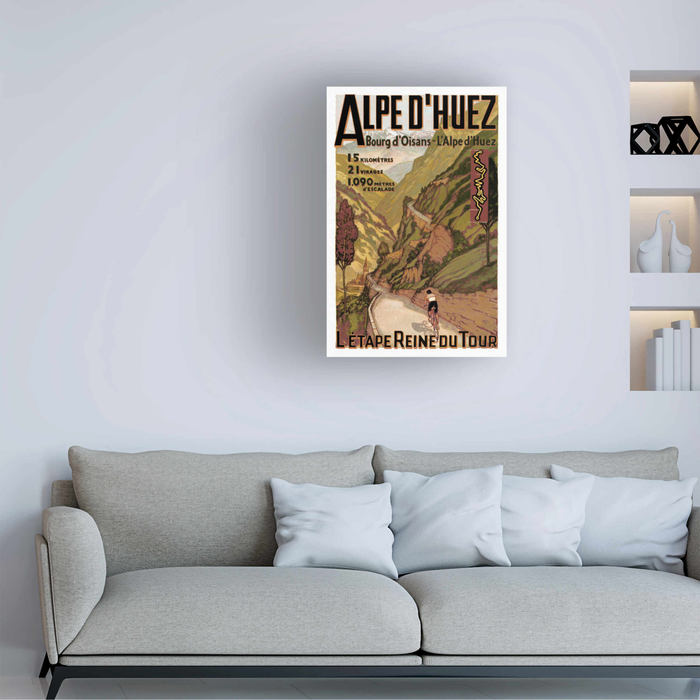 Trademark Fine Art Vintage Lavoie Travel 255 Canvas Wall Art - 30x47
