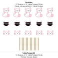 thumbnail image 6 of Big Dot of Happiness Purr-fect Kitty Cat - Kitten Meow Baby Shower or Birthday Party Centerpiece Sticks - Table Toppers - Set of 15, 6 of 7