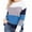 Blue, variant on Pullover Sweater for Women Fashion Color Blocked Knitwear Long Sleeved Round Neck Sweater Top Burgundy
