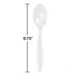 thumbnail image 2 of Creative Converting 010551B Clear Plastic Spoon- 50 Count, 2 of 2