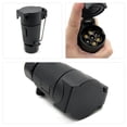 thumbnail image 3 of KAKOWELY trailer light adapter 2pcs Trailer Light Adapter 13 Pin To 7 Pin Trailer Light Adapter Trailer Light Adapter 7 Pin To 13 Pin 12v Trailer Socket Converter, 3 of 5