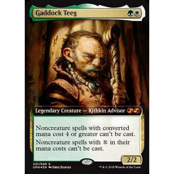 MtG Ultimate Box Toppers    Gaddock Teeg (Foil) #U21