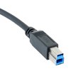 thumbnail image 6 of USB3.0 B Type Printer Extension Cable Featuring Screw Mount Panel Fast Speed 5Gbps Transfer 50cm 20inch For Devices, 6 of 8