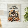 thumbnail image 2 of Happy Halloween Corgi Witches Hat Pumpkin Carving Vertical Matte Canvas Poster Welsh Corgi Dog Lover Gifts Idea Wall Art Home Decor - 02019, 2 of 5