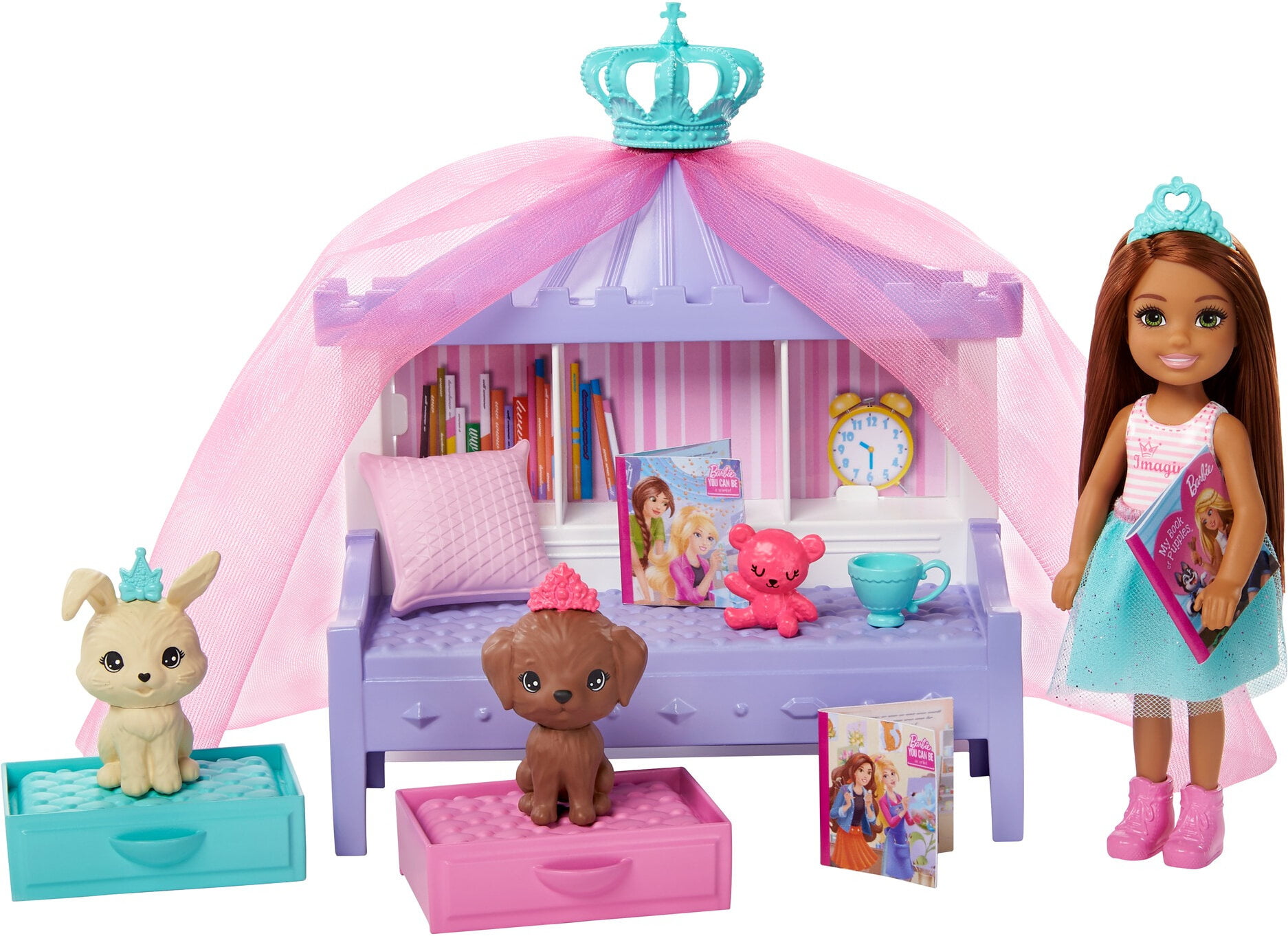 Barbie Princess Adventure Chelsea Pet Castle Playset 2020 Kid Toy Gift for sale online 