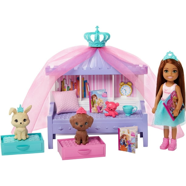 barbie dreamtopia doll and playset walmart com