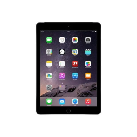 Apple iPad Air 2 16GB Storage, 9.7 Display, WiFi, MGL12LL/A - Space Gray (C)