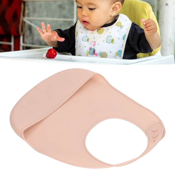Babero De Silicona Para Bebé - Ajustable, Impermeable, Sin BPA - Doron & Charlie, A Partir De 3 Meses