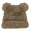 Brown, variant on Teddy Bear PomPom Ear Plush Beanie Hat for Kids QJNT2318