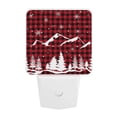thumbnail image 5 of Goofa Christmas Tree Buffalo Plaid Night Light, Plug-in, Dusk to Dawn Sensor, Warm White, Ambient Lighting, Ideal Kids Adults Nightlight-EU, 5 of 9