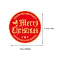 thumbnail image 2 of 2 rollos de pegatinas autoadhesivas pegatinas navideñas etiquetas etiqueta de regalo de decoración, 2 of 5