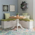 thumbnail image 4 of Linon Ensemble de 5 Coussins/oreillers en Polyester pour Coin Troyin, Vert Pomme, 4 of 14
