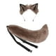 thumbnail image 3 of Traje de oreja y cola , de disfraz de cosplay Decoración para la cabeza Horquilla Diadema Diadema Juguetes lindos Aro para el cabello para Colco  Cola para la cabeza, 3 of 8