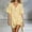 Yellow Dresses for Women, variant on Ygbgbb Women V‑Neck Henley Mini Tunic Dress, Short Sleeve Half‑Placket Loose Fit Casual Shift Dress for Beach Cover‑Up and Everyday Summer Wear Yellow XL