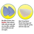 thumbnail image 1 of Glass Wizard Replacement Pro Microfiber Bonnet Glass Window Cleaning Cloth, 1 of 2