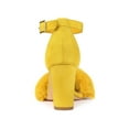 thumbnail image 2 of BLISSFUL STEP Women's Faux Fur Ankle Strap Block Heel Open Toe Sandals Yellow 11, 2 of 7
